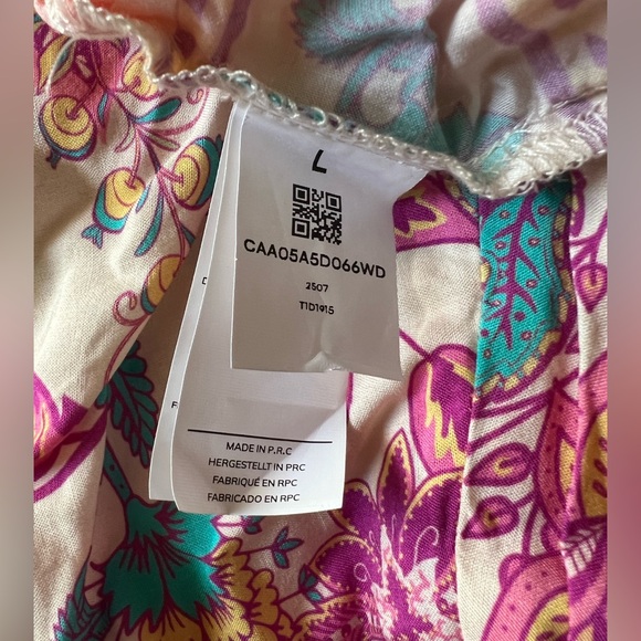 NWT Cupshe Punch Floral Maxi Dress - Picture 4 of 5